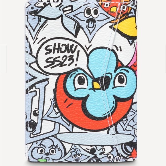 NWTS Louis Vuittton Comics Monogram Pocket Organizer - Picture 6 of 9